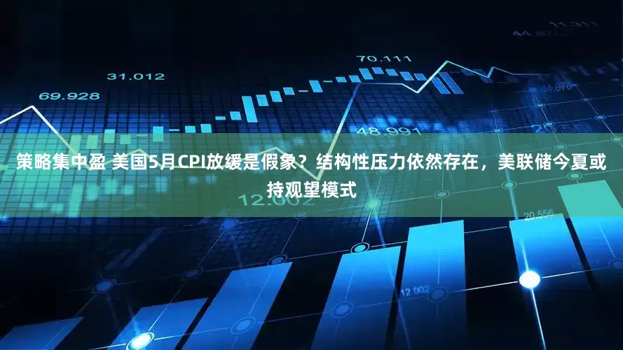 策略集中盈 美国5月CPI放缓是假象？结构性压力依然存在，美联储今夏或持观望模式